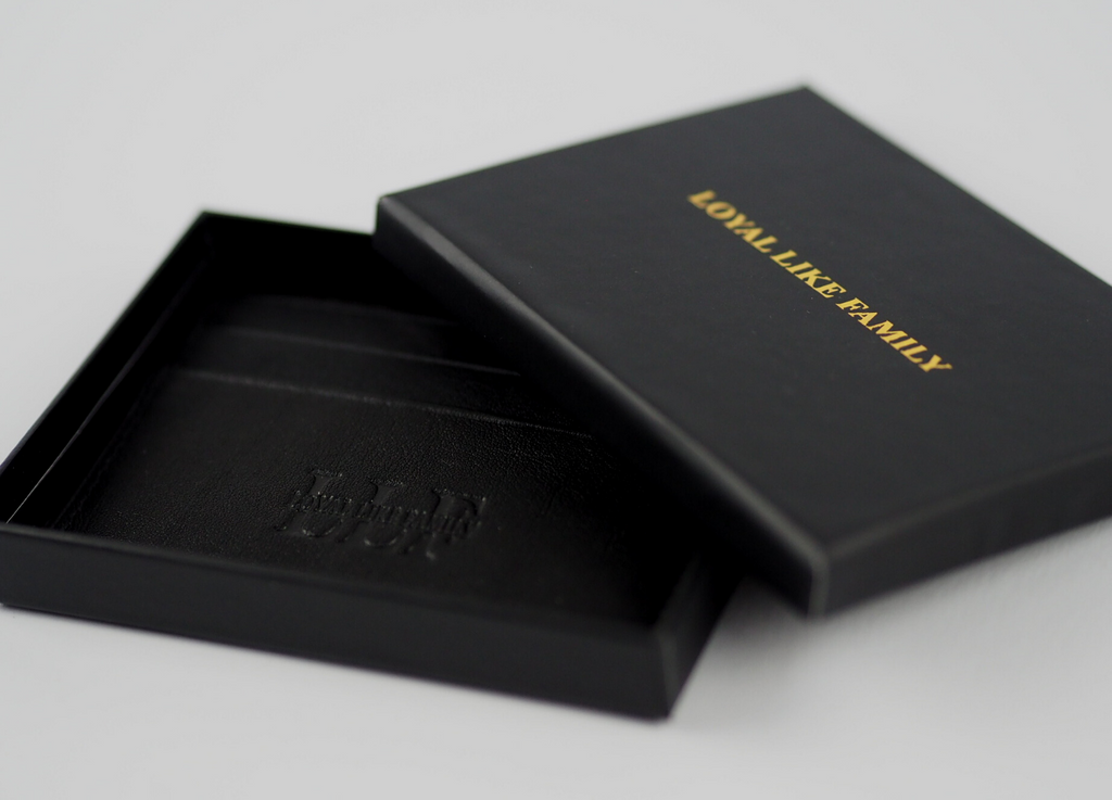 LLF CARDHOLDER MILANO BLACK